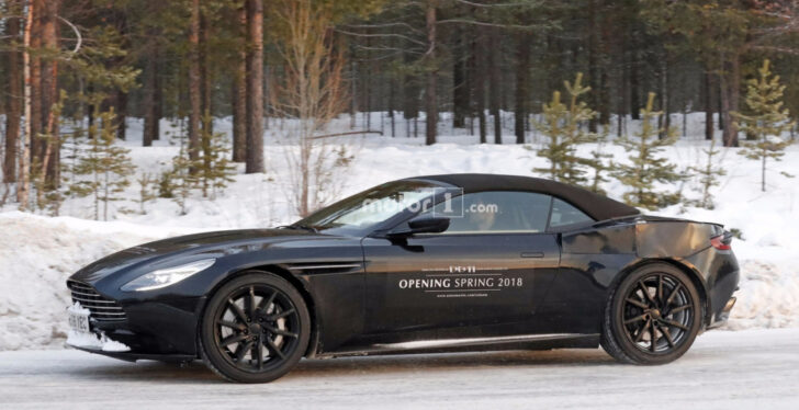 Продажи нового кабриолета Aston Martin DB11 Volante начнутся весной 2018 года