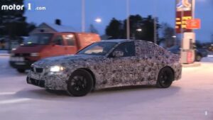 В Сети появилось первое шпионское видео с испытаний новой BMW 3-Series