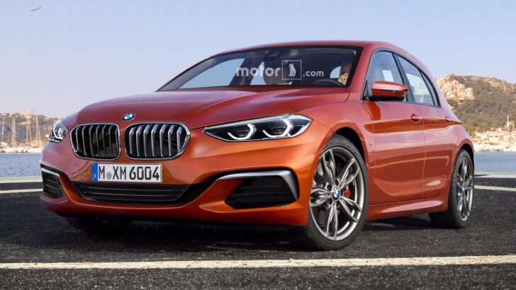 Опубликован рендер BMW 1-series