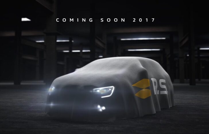 Опубликован первый тизер хот-хэтча Renault Megane RS нового поколения