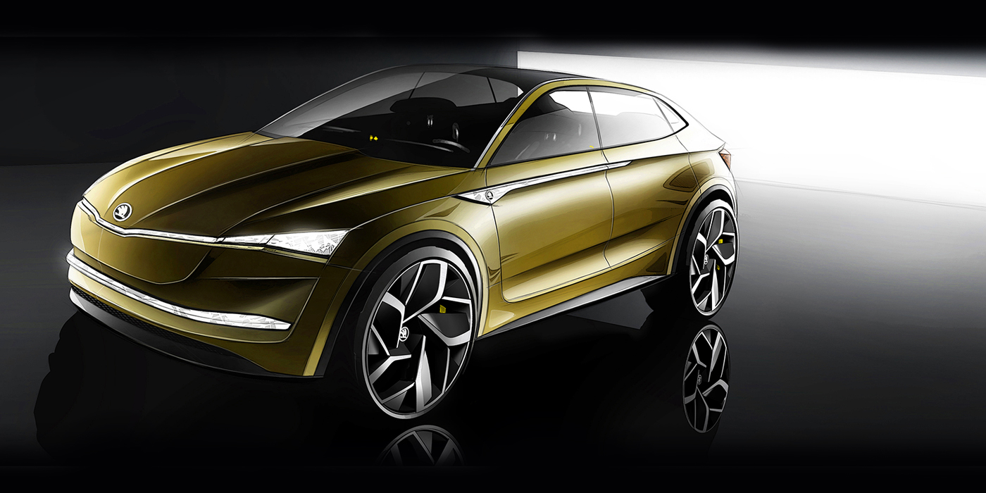 Вот он какой, концепт Skoda Vision X