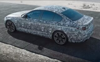 2018 BMW M5. Скриншот видеоролика YouTube