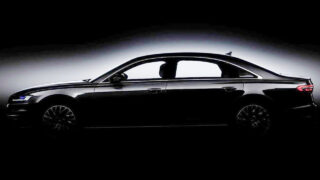 Audi A8 нового поколения. Тизер — Audi