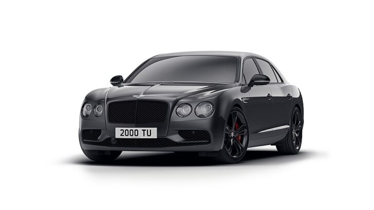 Представлен эксклюзивный седан Bentley Flying Spur V8 S Black Edition