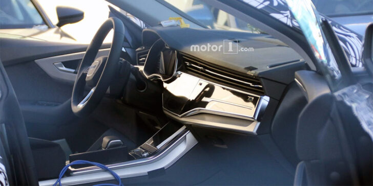 Опубликованы первые снимки салона нового Audi Q8‍