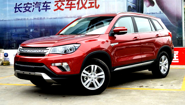 Новый китайский кроссовер changan