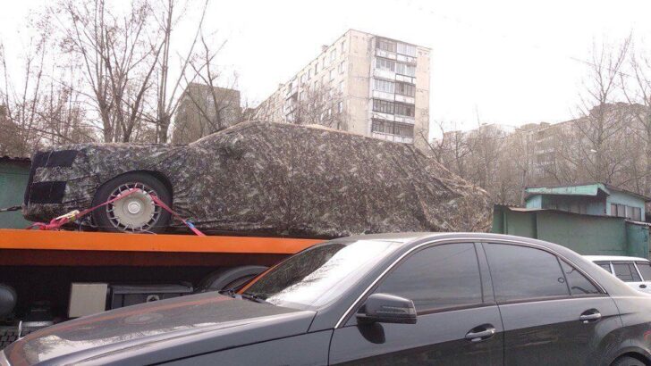 Новый лимузин Путина из проекта «Кортеж» заметили на дорогах Москвы