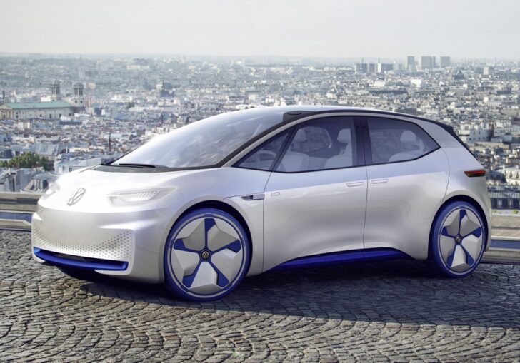 В Сети появился первый тизер новейшего электромобиля Volkswagen