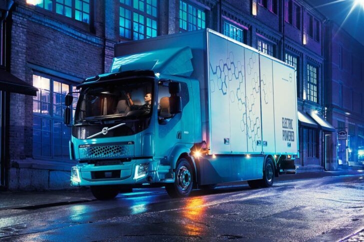 Volvo представила электрический грузовик FE Electric