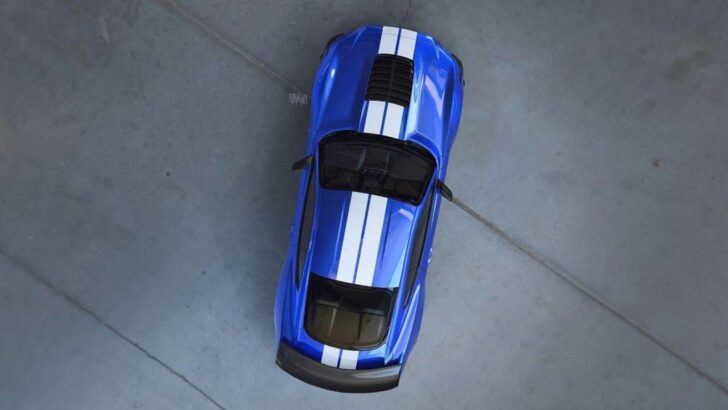 В сети появился первый тизер нового Ford Mustang Shelby GT500