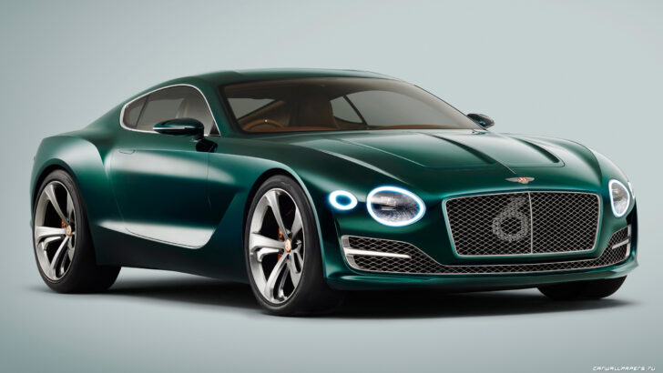 Самым красивым автомобилем в мире назван Bentley EXP10 Speed 6