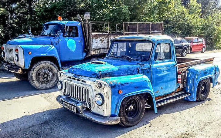 В Болгарии из советского грузовика ГАЗ-53 сделали настоящий хот род