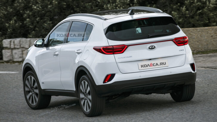 Неофициальный рендер Kia Sportage 2019