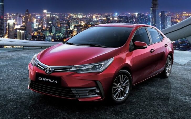 Toyota Corolla возглавила топ-100 самых популярных автомобилей в мире