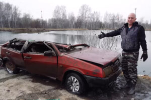 Новосибирский блогер завёл полгода пролежавшие на дне озера «Жигули»