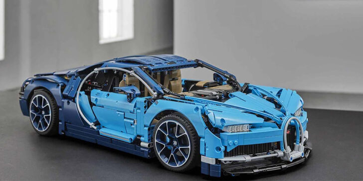 LEGO выпустила игрушечный Bugatti Chiron за $350
