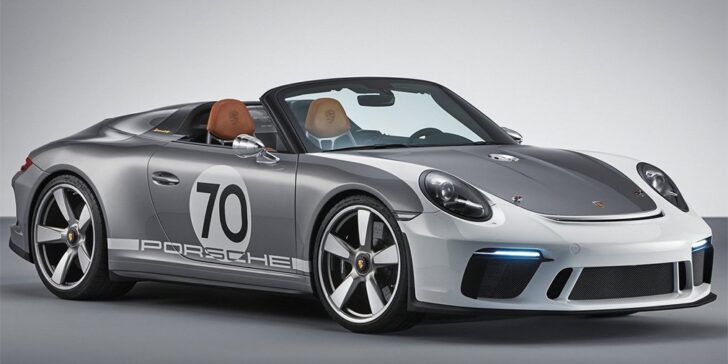 Porsche представила юбилейный 500-сильный спорткар 911 Speedster