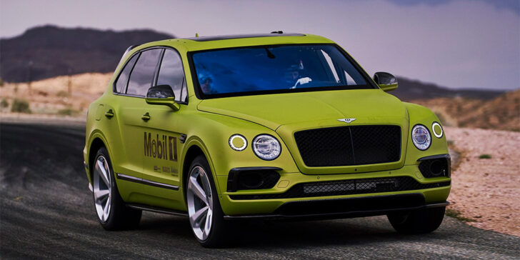 Гоночный внедорожник Bentley Bentayga «потерял» 300 кг роскоши