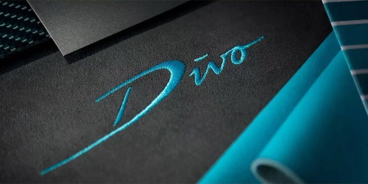 Новый гиперкар Bugatti Divo за 5 млн евро показали на видео