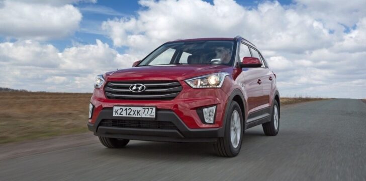 Hyundai Creta стал самым популярным SUV в городах-милионниках России