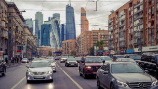 Московский трафик. Фото Bezik