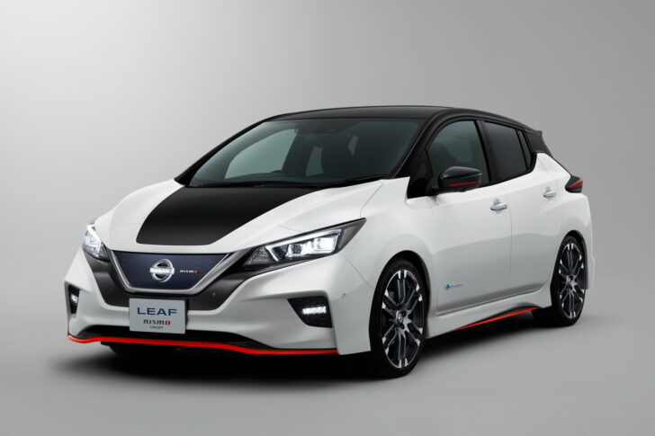 Nissan и Nismo обновили электрокар Leaf