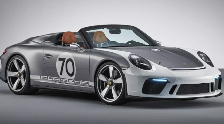 Porsche показала новый кабриолет Porsche 911 Speedster 2018