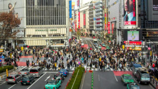 Дорожный трафик в Токио