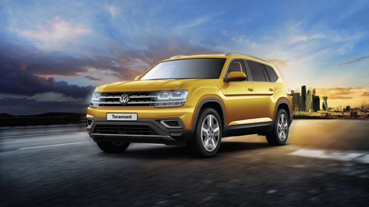 Рассекречен новый внедорожник Volkswagen Teramont для рынка России