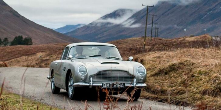 Aston Martin выпустит 25 спорткаров DB5 из фильма о Джеймсе Бонде