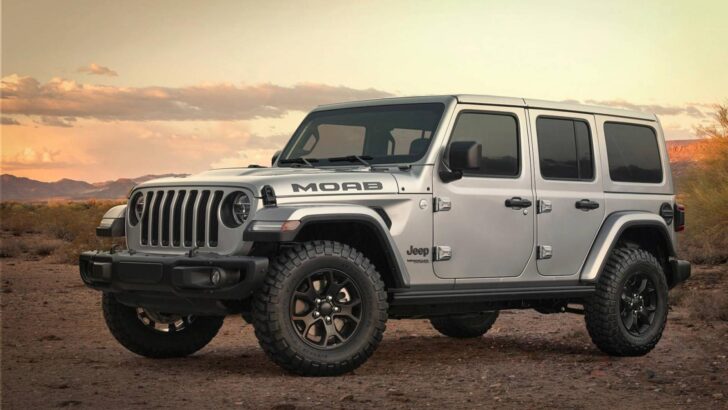 Компания Jeep презентует спецверсию внедорожника Wrangler Moab Edition