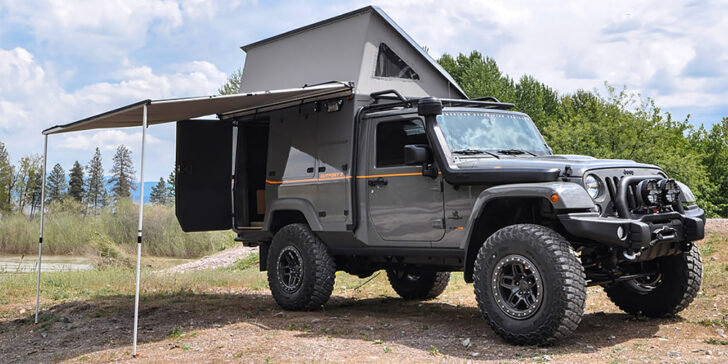 Jeep Wrangler-Outpost II Camper стал машиной на все случаи жизни