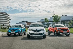 Кроссовер Renault Kaptur в октябре вошел в тройку лидеров столичных рынков SUV