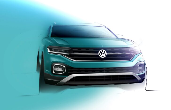 Volkswagen рассекретил интерьер нового кроссовера Volkswagen T-Cross