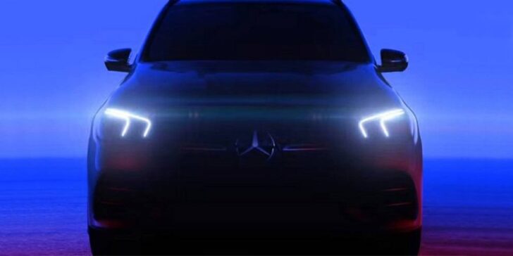 Компания Mercedes показала на тизере новый внедорожник GLE