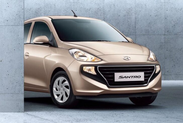 Бюджетный хетчбэк Hyundai Santro продолжает пользоваться спросом