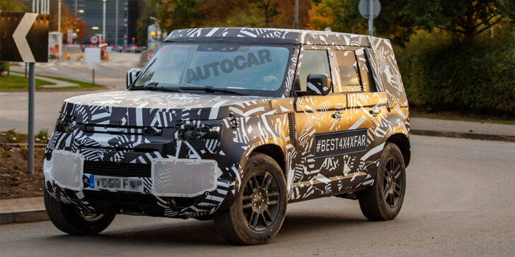 Новое поколение Land Rover Defender тестируют в серийном кузове
