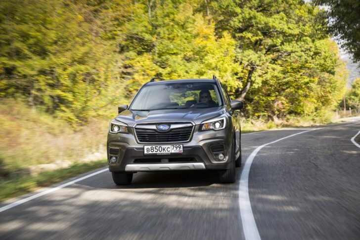 Subaru в России подняла цены на Subaru Forester и Subaru XV
