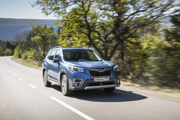 Продажи Subaru в России выросли почти на 14,5 % в октябре