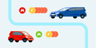 Иллюстрация с автомобилями
