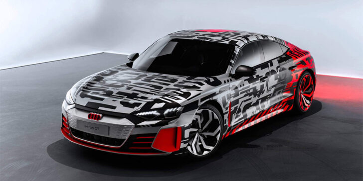 Компания Audi показала электрический лифтбек Audi e-tron GT