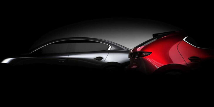 Тизер новой Mazda 3