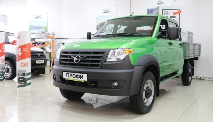 УАЗ представил обновленный грузовик УАЗ Профи