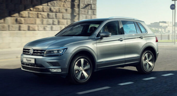 Volkswagen Tiguan в январе стал самым продаваемым SUV в Европе