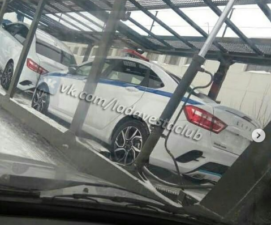 Lada Vesta Sport начала поступать в полицейские участки