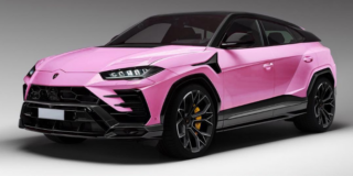 Розовый Lamborghini Urus
