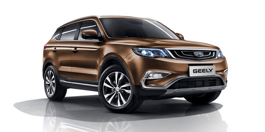 Geely atlas 2023 года