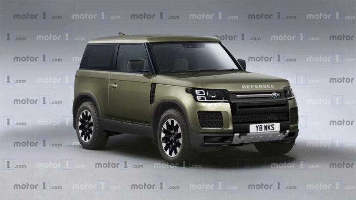 Новый Land Rover Defender рассекретили на рендере