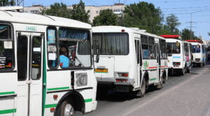 Автобусы ПАЗ-3205. Фото Ilya Plekhanov