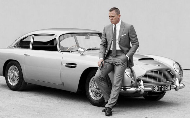 Джеймс Бонд снова ездит на Aston Martin DB5